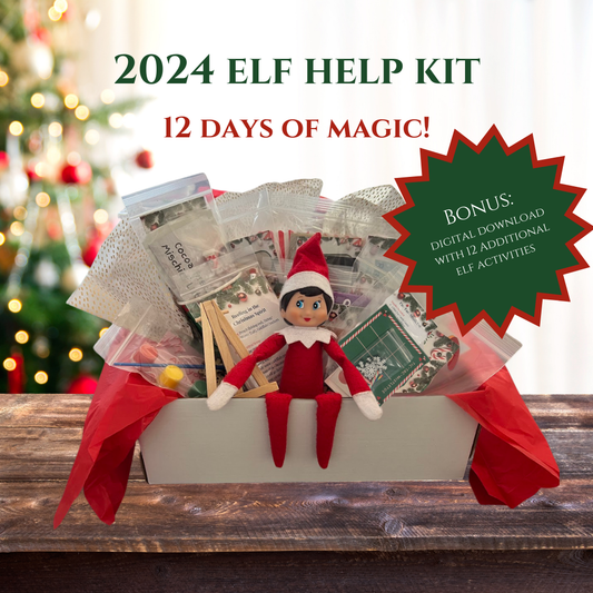 2024 Elf Help Kit - 12 Days of Activities + Digital Download